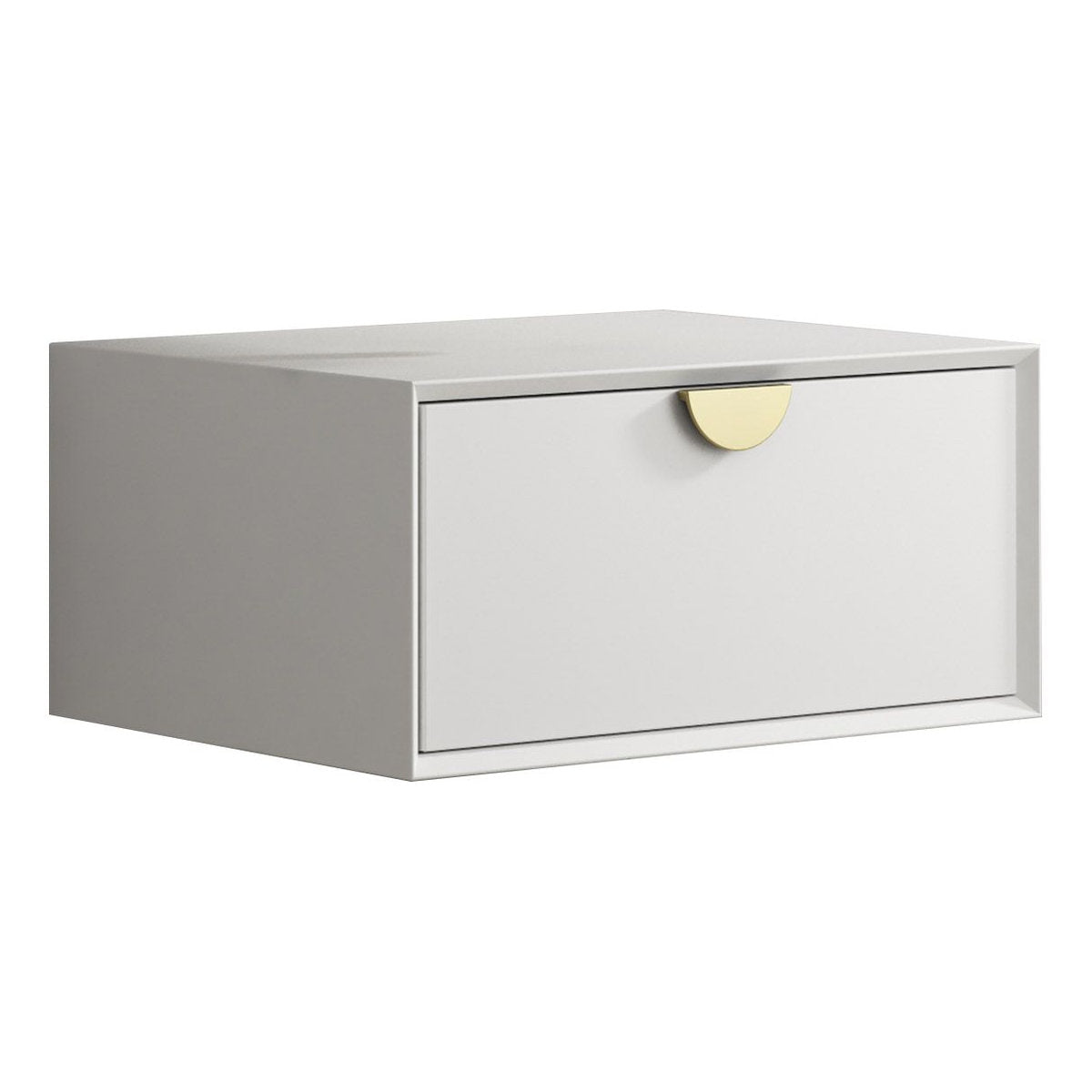 Otti Moonlight 600mm White Wall Hung Cabinet