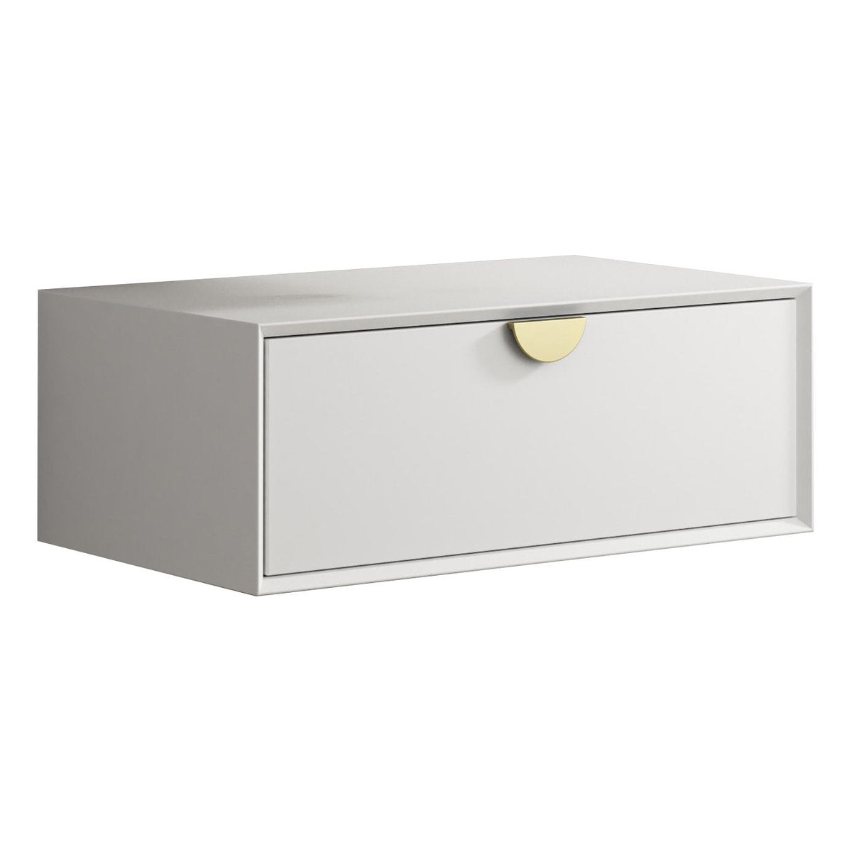 Otti Moonlight 750mm White Wall Hung Cabinet