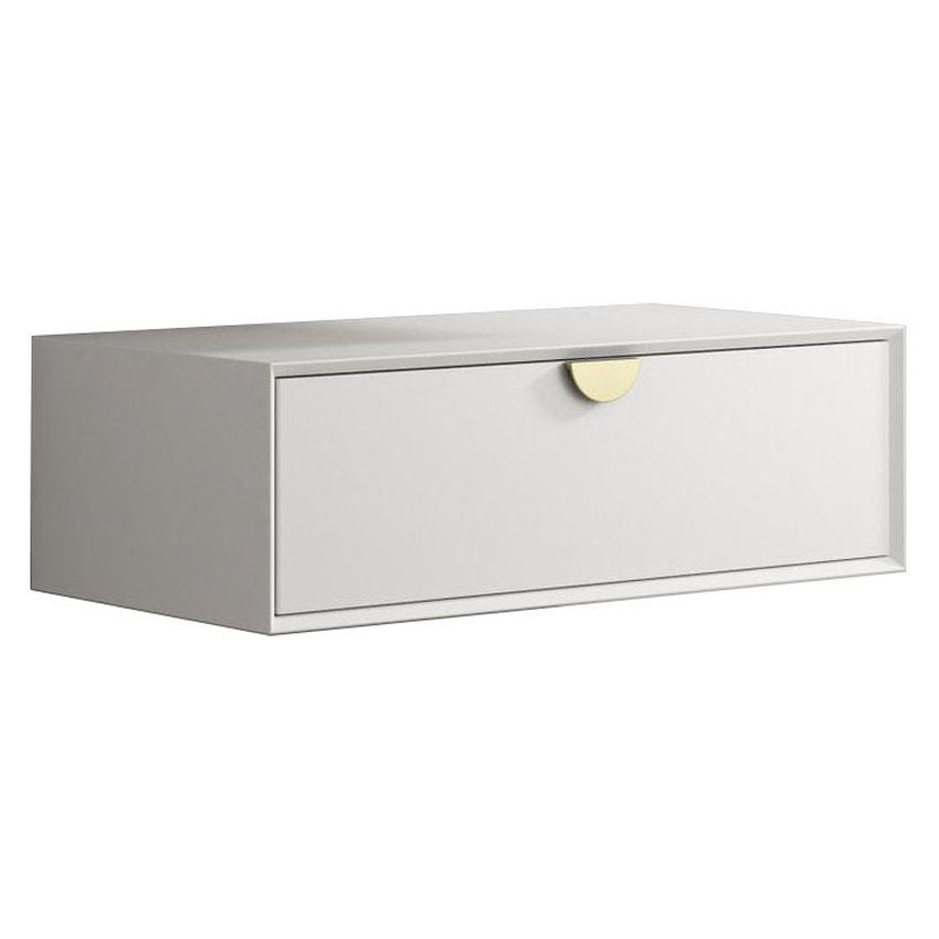 Otti Moonlight 900mm White Wall Hung Cabinet