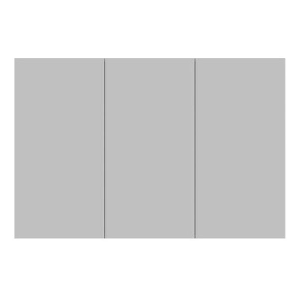ADP Moonlight Mirrored Cabinet 1200, 3-Doors