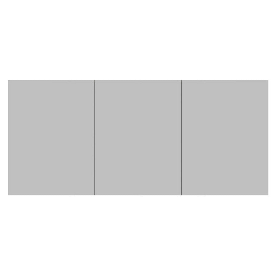 ADP Moonlight Mirrored Cabinet 1800, 3-Doors Surround View