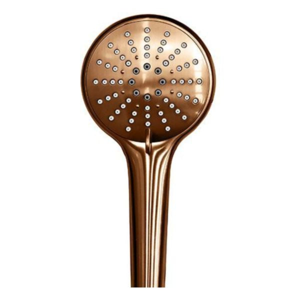 Meir Round Hand Shower Three-Function, Lustre Bronze