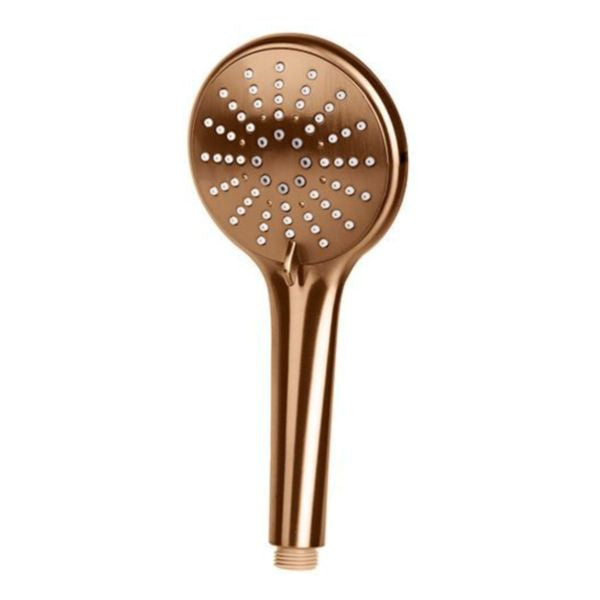 Meir Round Hand Shower Three-Function, Lustre Bronze