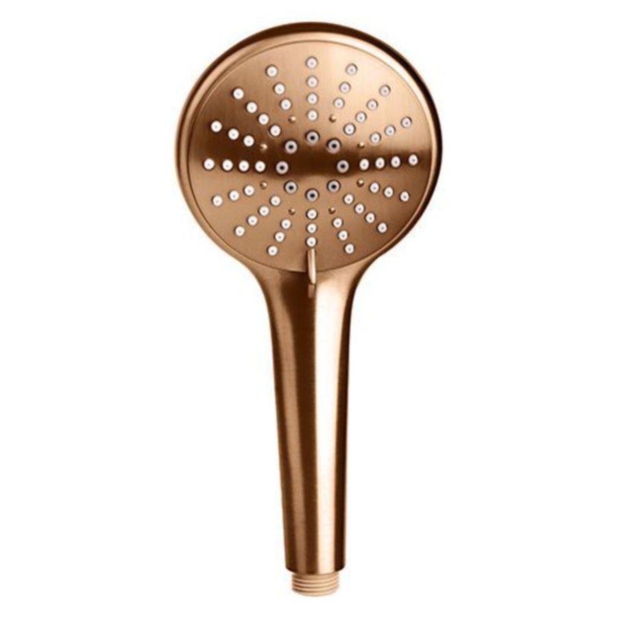 Meir Round Hand Shower Three-Function, Lustre Bronze