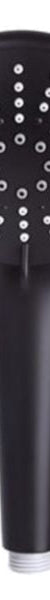 Meir Round Hand Shower Three-Function, Matte Black