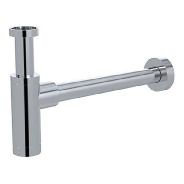 Meir Round Bottle Trap For 32mm Basin Waste And 32mm Waste Pipe With 40mm Adapter, Polished Chrome