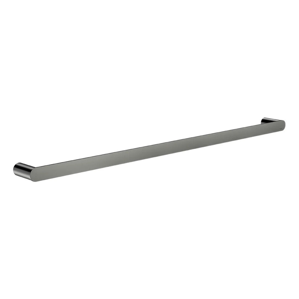 Meir Curvae Single Towel Rail 800MM PVD Shadow Gunmetal