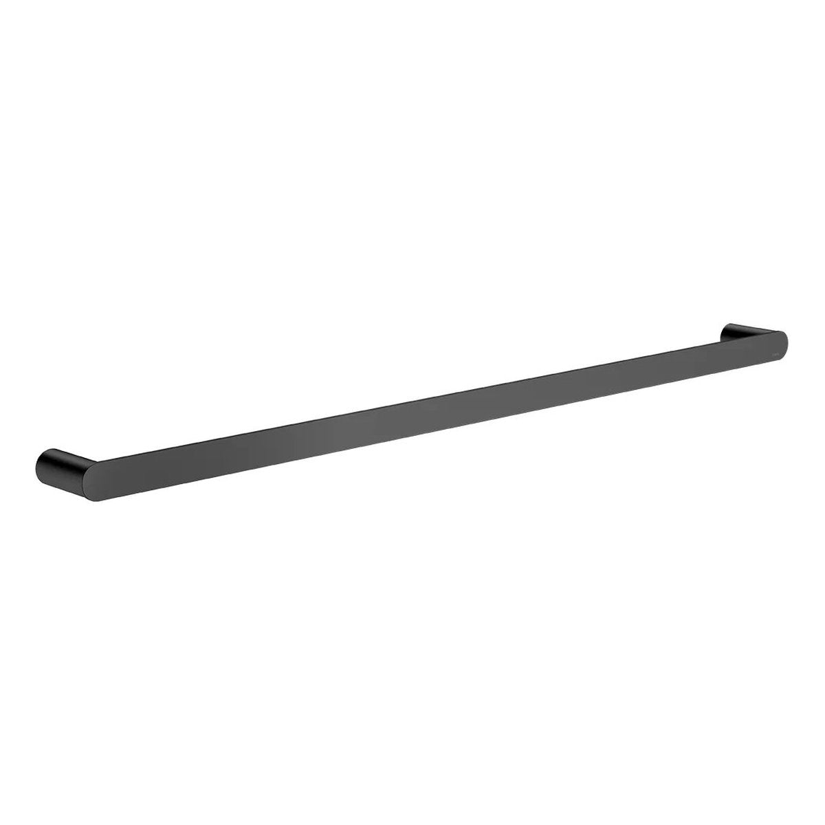 Meir Curvae Single Towel Rail 800MM Matte Black