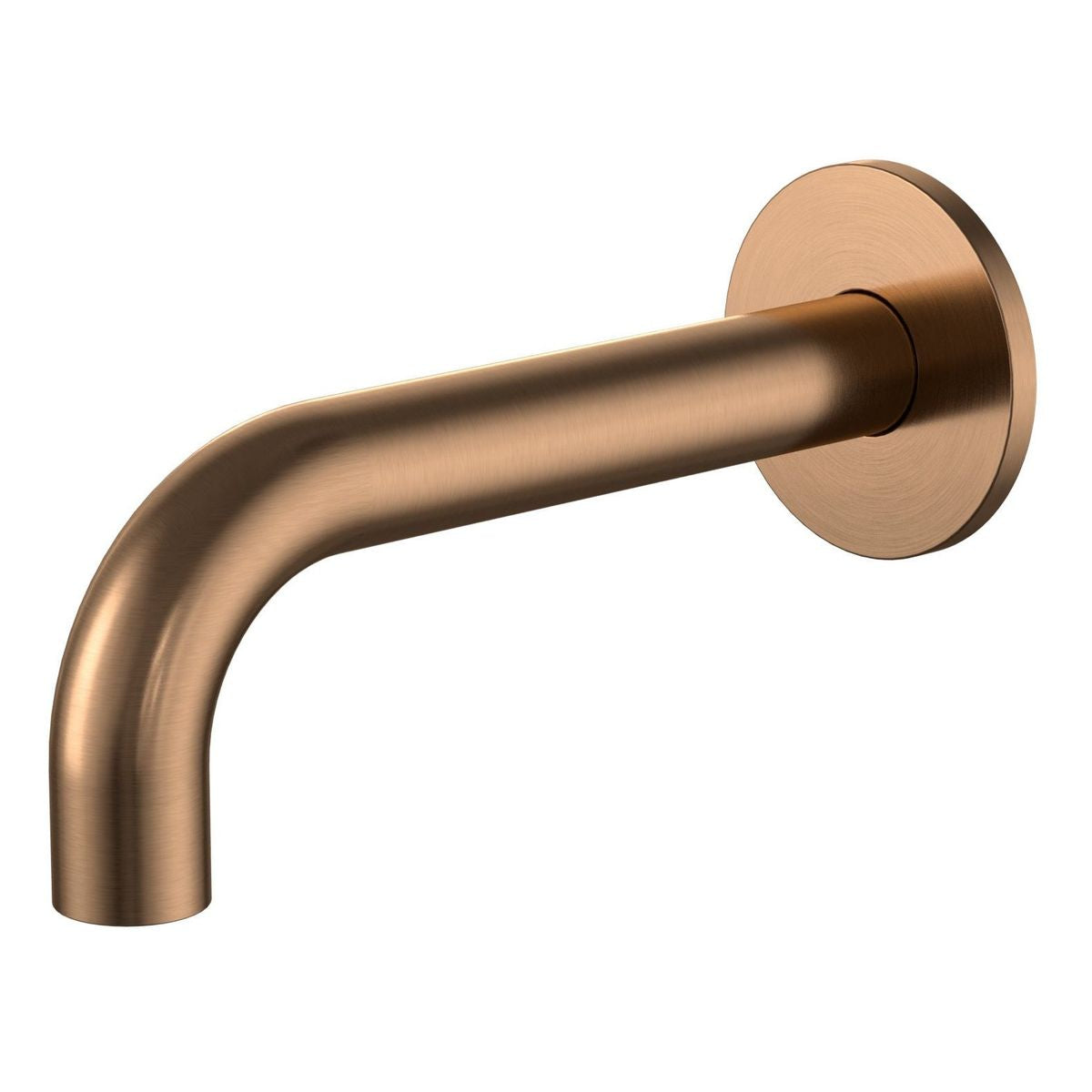 Meir Universal Round Curved Spout 170Mm, Lustre Bronze