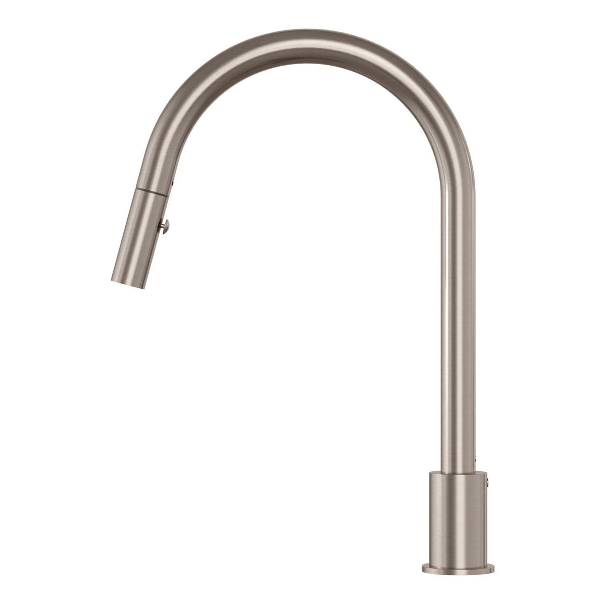 Meir Kitchen Hob Spout With Pull Out Nozzle Champagne