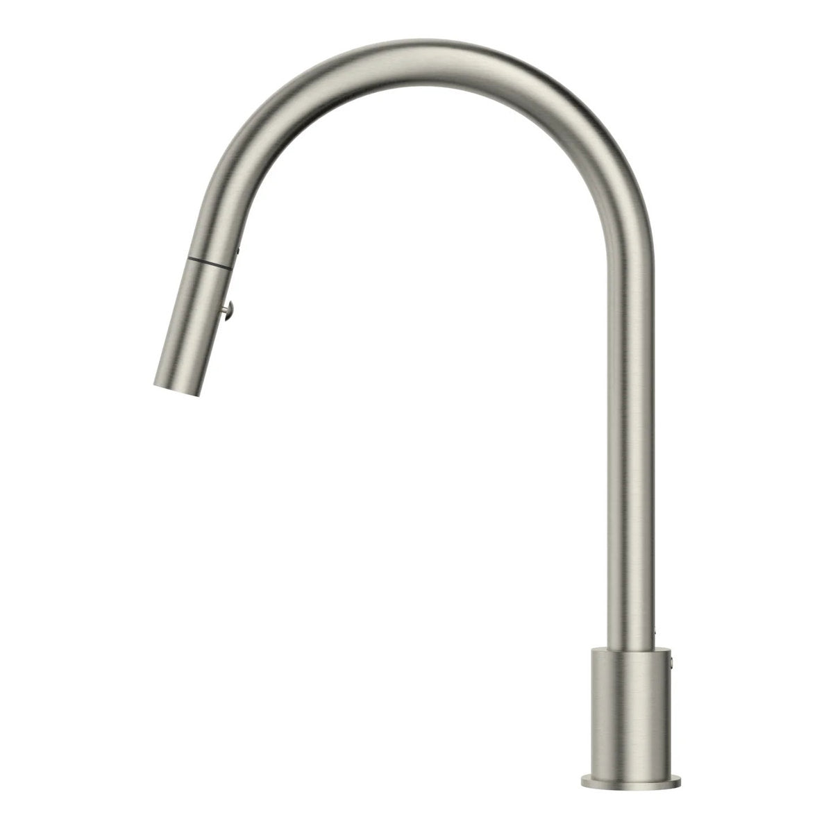 Meir Kitchen Hob Spout With Pull Out Nozzle Polished Chrome