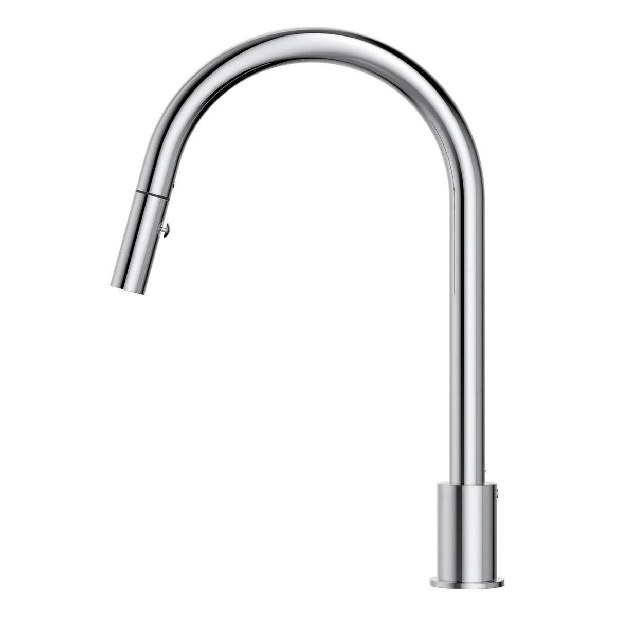 Meir Kitchen Hob Spout With Pull Out Nozzle Brushed Nickel
