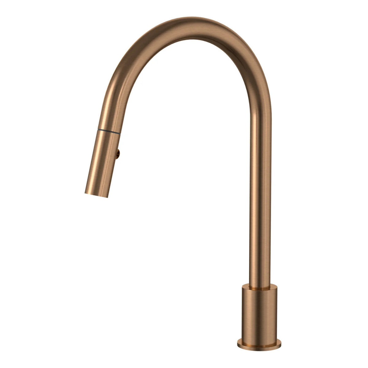 Meir Kitchen Hob Spout With Pull Out Nozzle Lustre Bronze