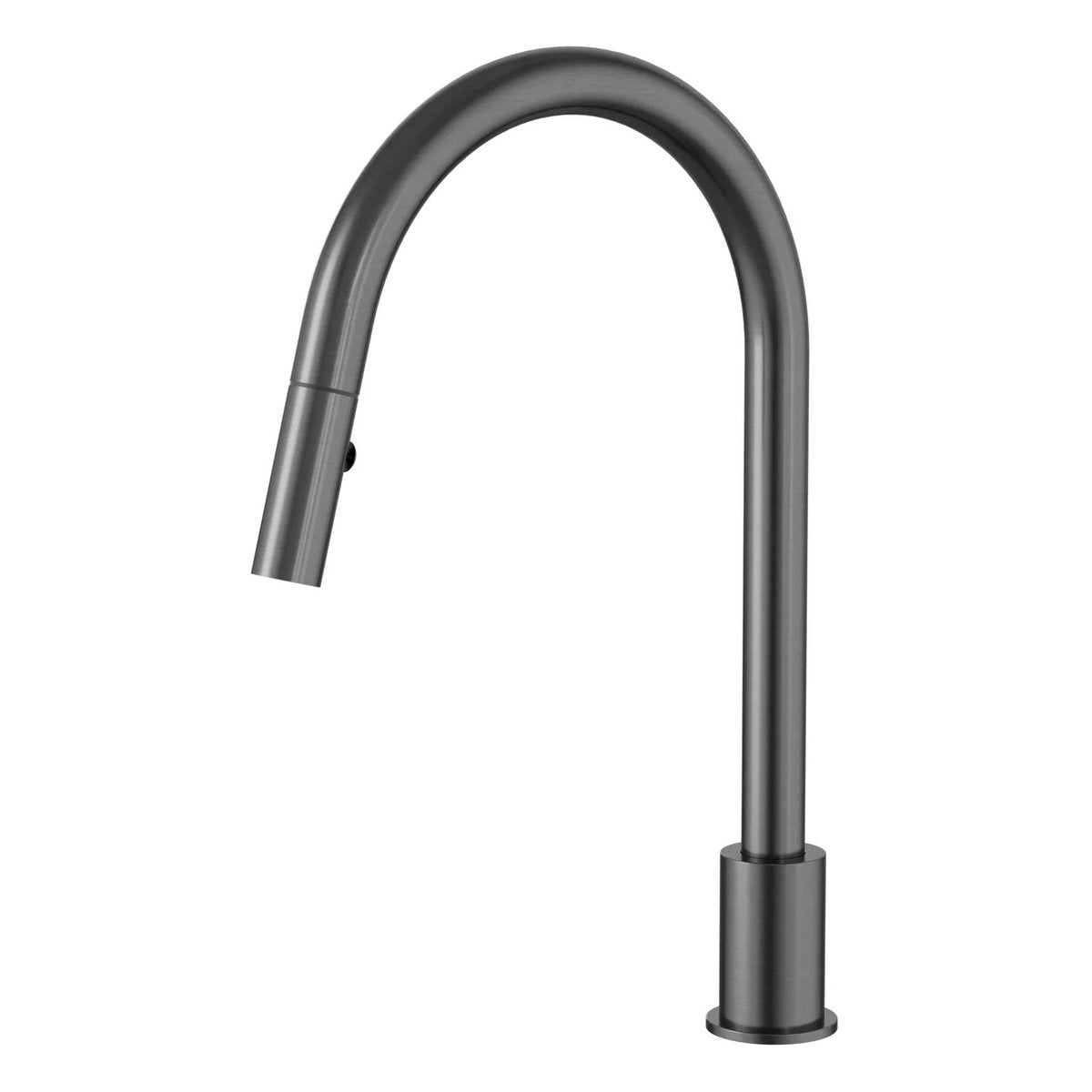 Meir Kitchen Hob Spout With Pull Out Nozzle PVD Shadow Gunmetal