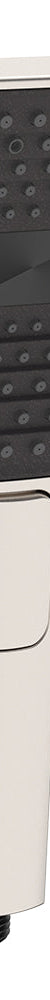 Fienza Kuro Hand Shower Head, Soft Square, Brushed Nickel