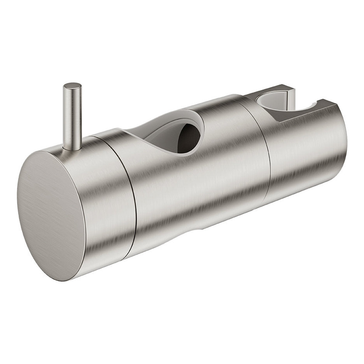 Fienza Round Slider For Shower Rail, 32mm, Brushed Nickel