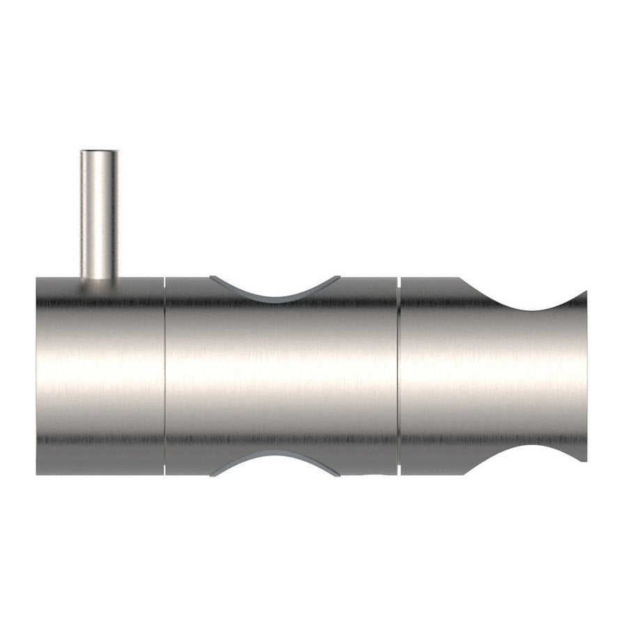 Fienza Round Slider For Shower Rail, Brushed Nickel