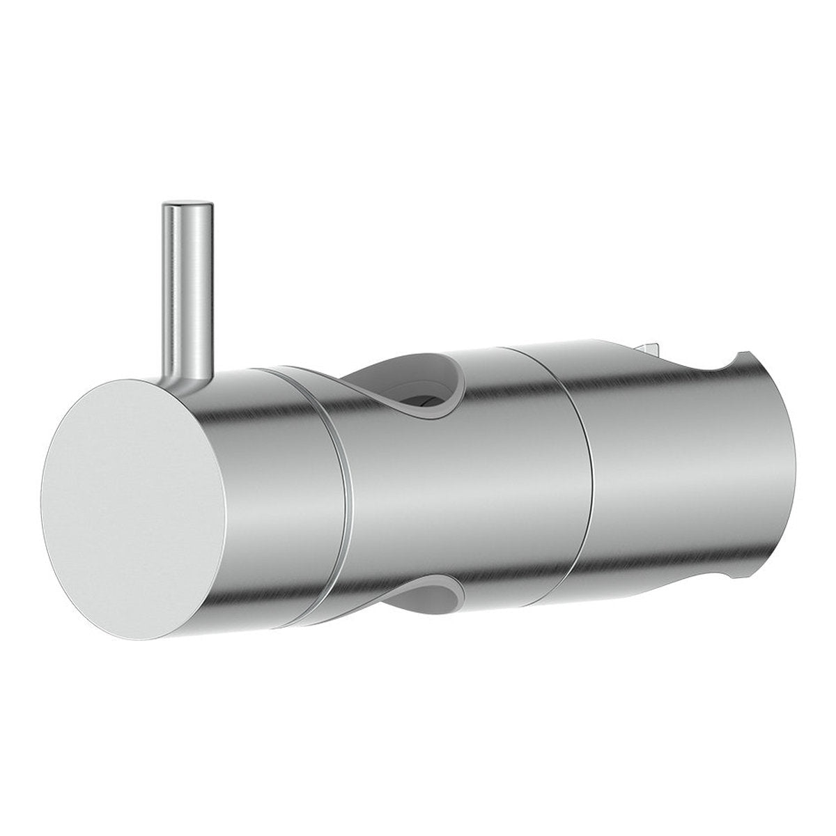 Fienza Round Slider For Shower Rail, Brushed Stainless Steel