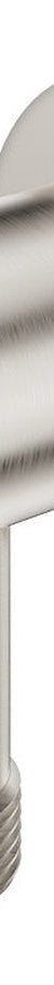 Fienza Shower Inlet Elbow With Dual Check Valve, Brushed Nickel