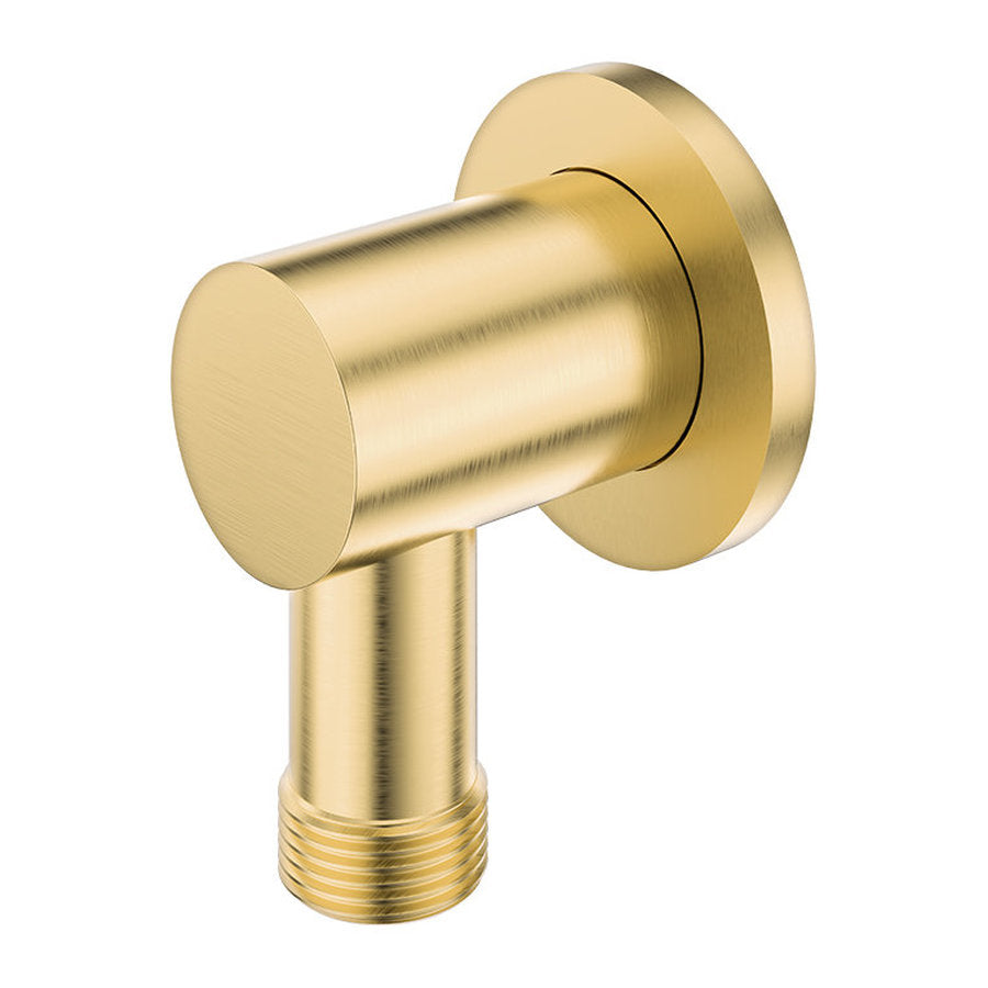 Fienza Shower Inlet Elbow With Dual Check Valve, Urban Brass