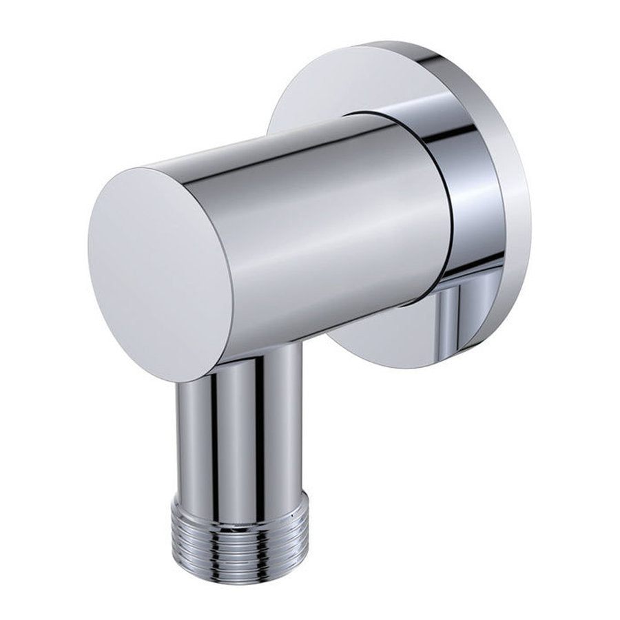 Fienza Shower Inlet Elbow With Dual Check Valve, Chrome