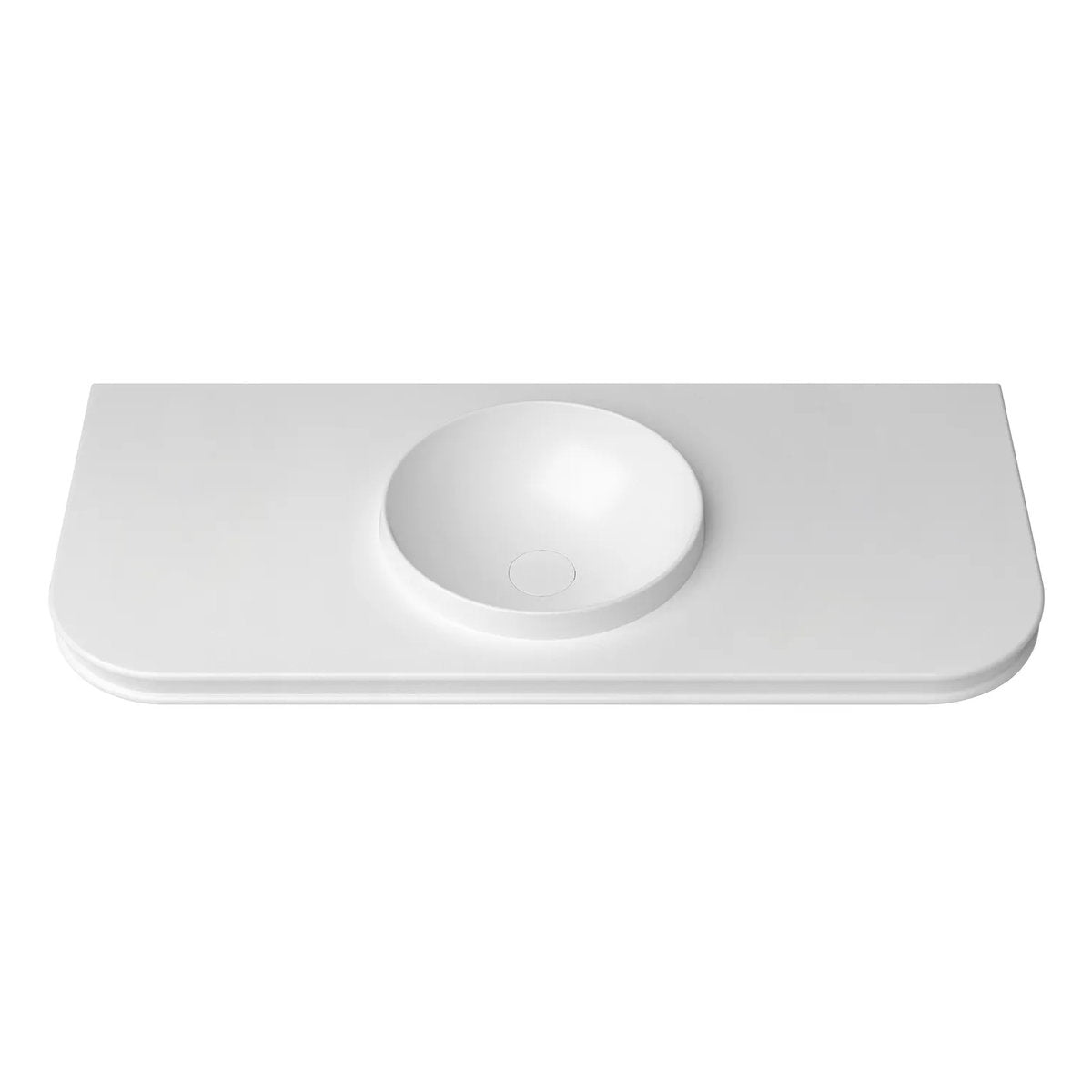 Otti Havana Matte White Basin Top 1200 - Single