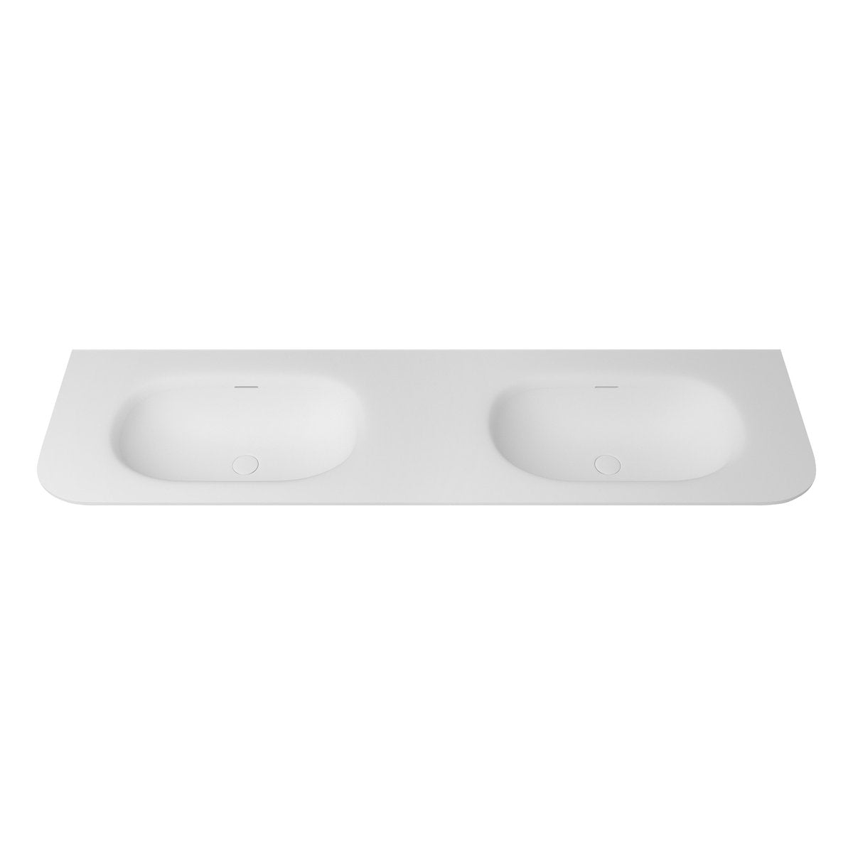 Otti Chloe Silk Matte White Top with Basin 1800