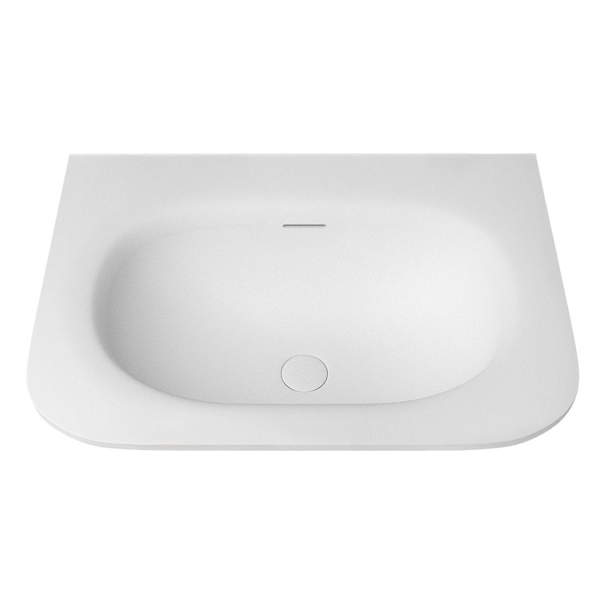Otti Chloe Silk Matte White Top with Basin 600