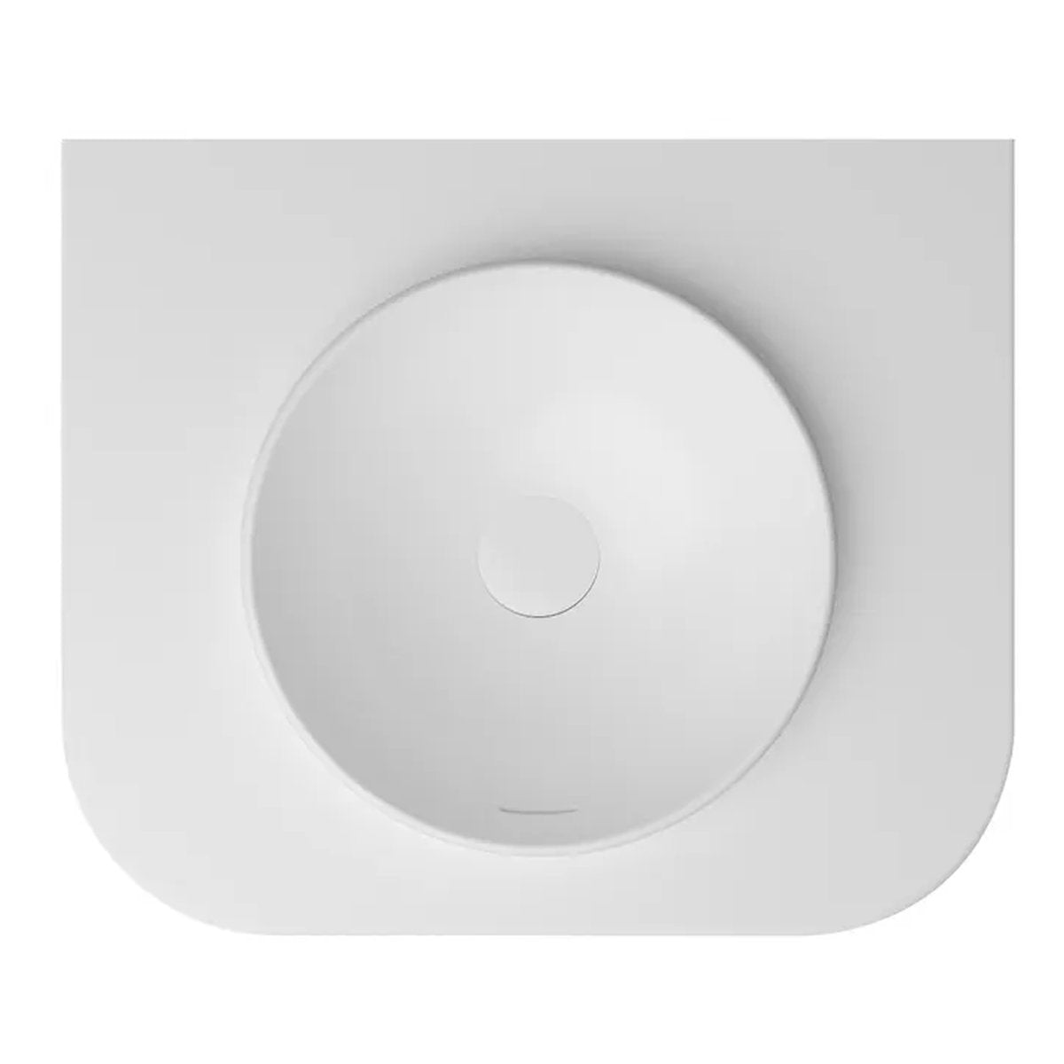 Otti Havana Matte White Basin Top 600 - Single
