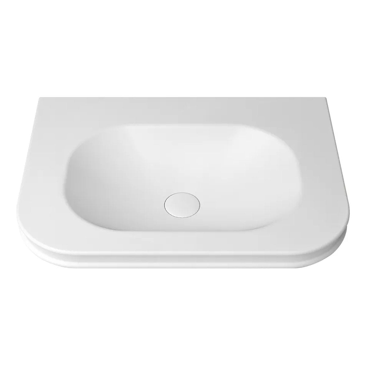 Otti Havana Matte White Basin Top 750 - Single