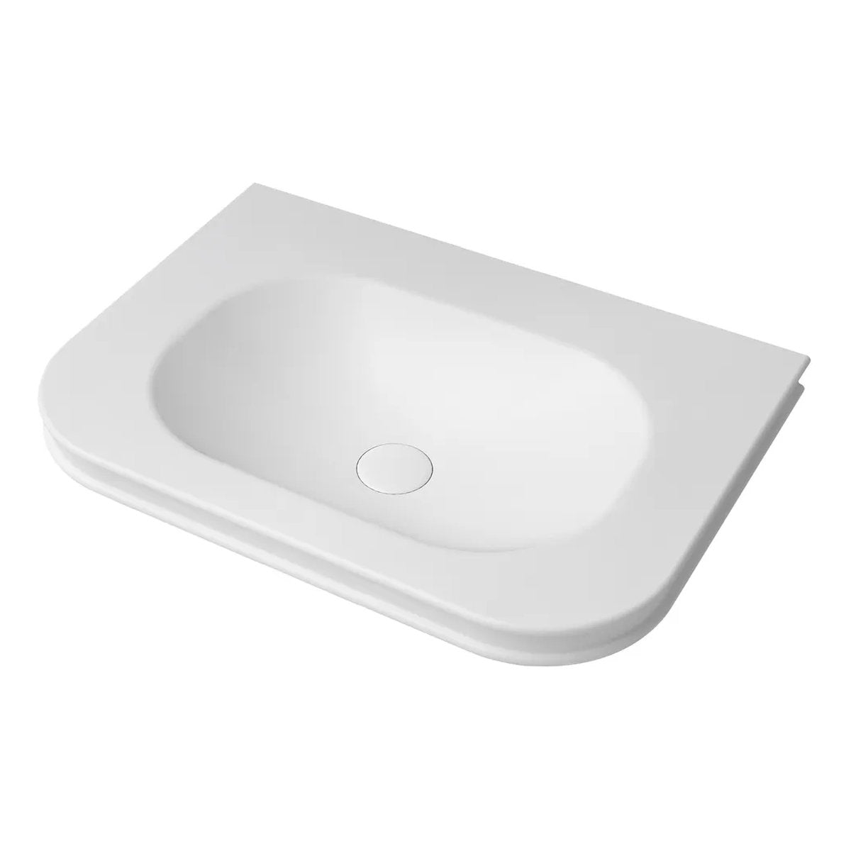 Otti Havana Matte White Basin Top 750 - Single