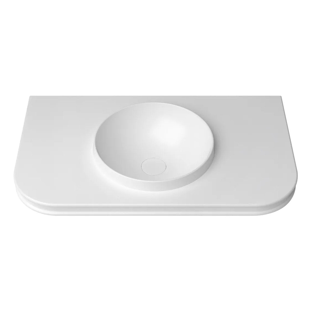 Otti Havana Matte White Basin Top 900 - Single