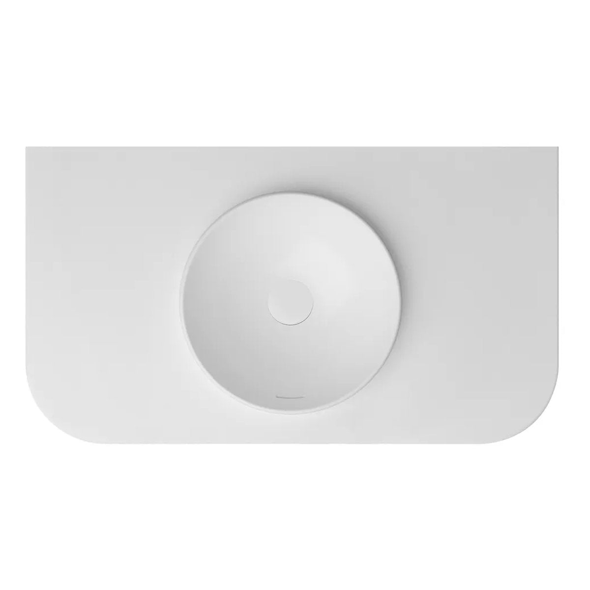 Otti Havana Matte White Basin Top 900 - Single