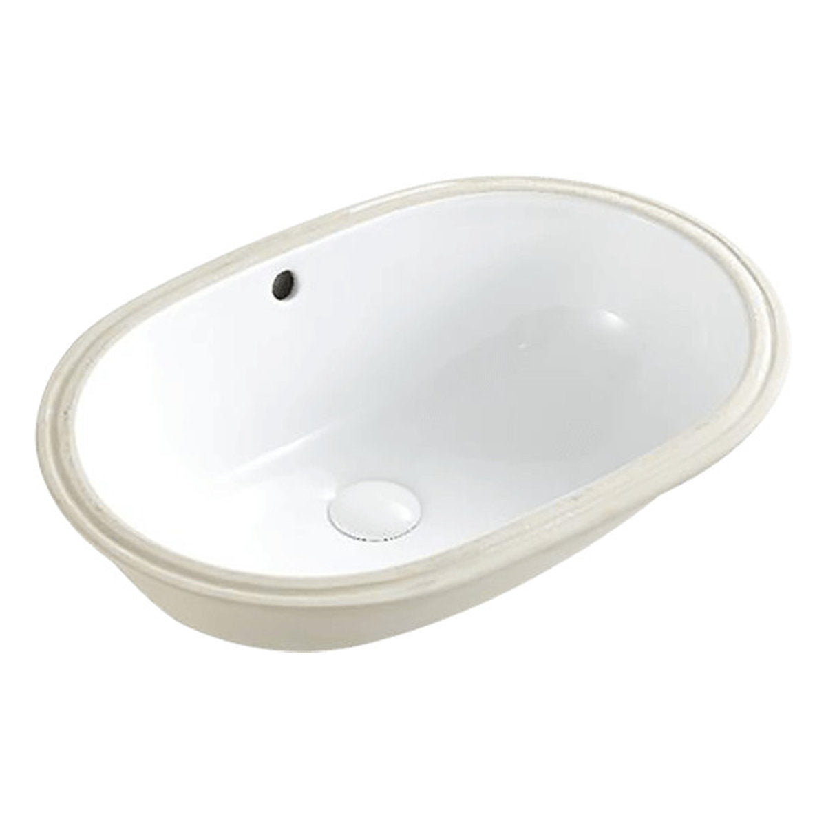 Turner Hastings Narva 57x 39 Undercounter Pill Basin - Gloss White