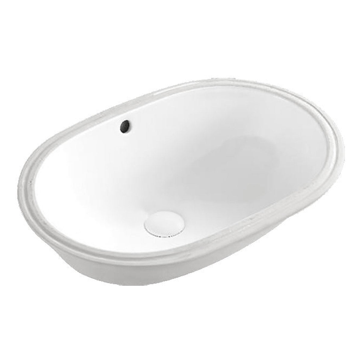 Turner Hastings Narva 57x 39 Undercounter Pill Basin - Matte White