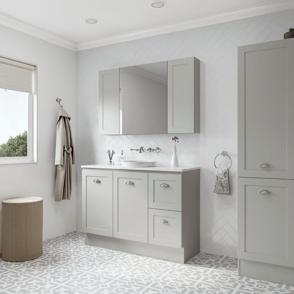 Fienza Newport 1200 Combination Cabinet