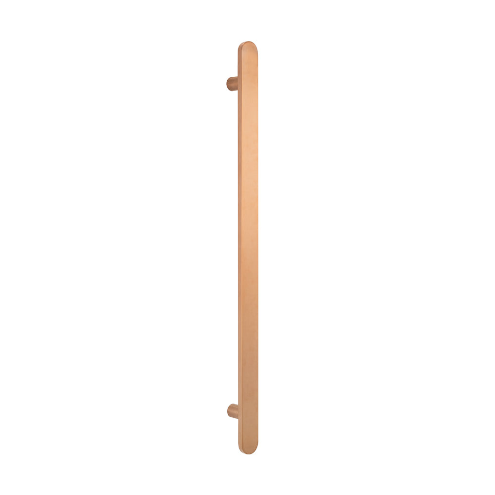 Radiant Non Heated Vertical Flat Bar Towel Rail 50 X 930mm - Brushed Copper