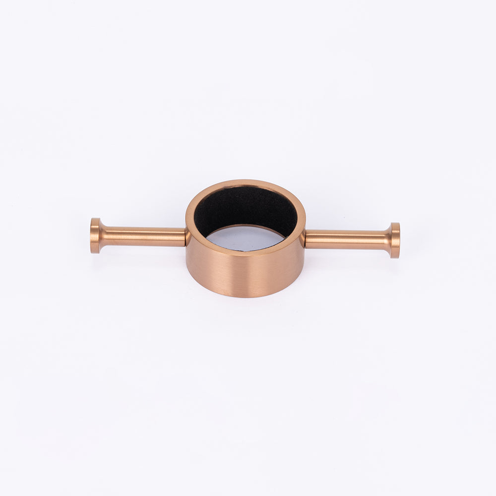 Radiant Non-Heated Vertical Towel Rail 40 x 950mm - Brushed Copper