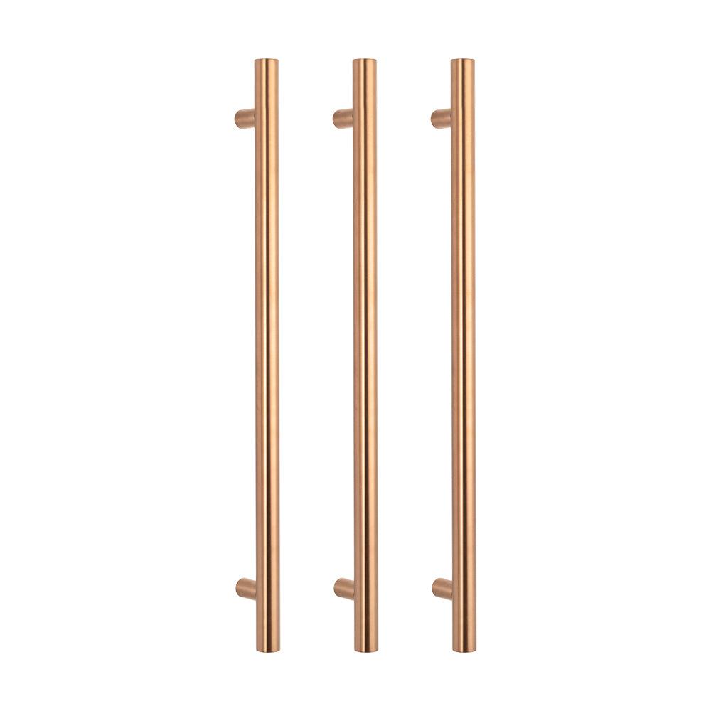 Radiant Non-Heated Vertical Towel Rail 40 x 950mm - Brushed Copper