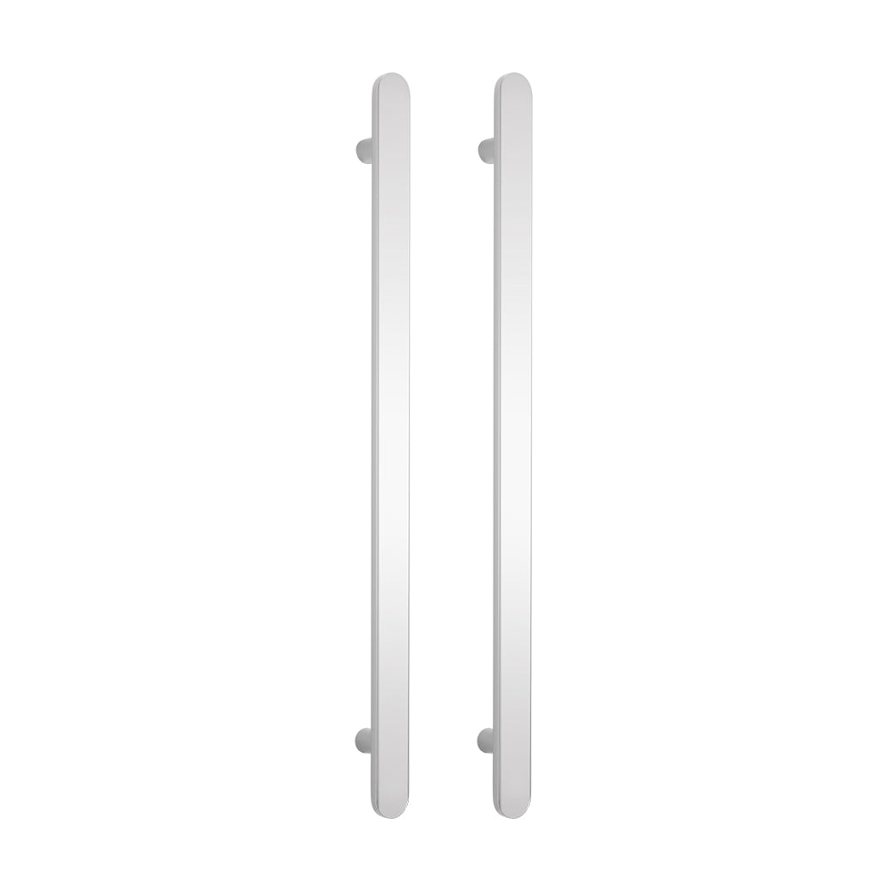 Radiant Non Heated Vertical Flat Bar Towel Rail 50 X 930mm - Mirror Polished