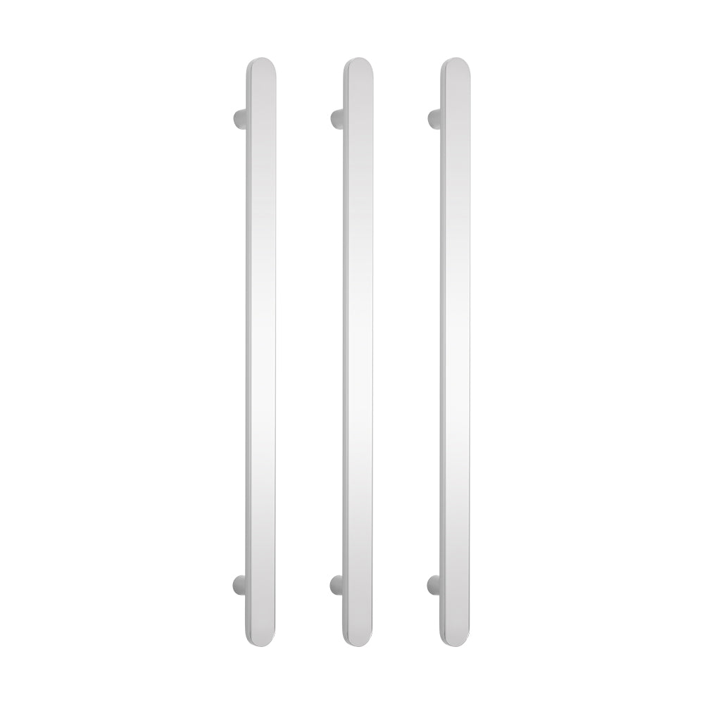 Radiant Non Heated Vertical Flat Bar Towel Rail 50 X 930mm - Mirror Polished