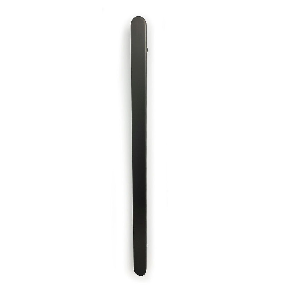 Radiant Non Heated Vertical Flat Bar Towel Rail 50 X 930mm - Gun Metal Grey