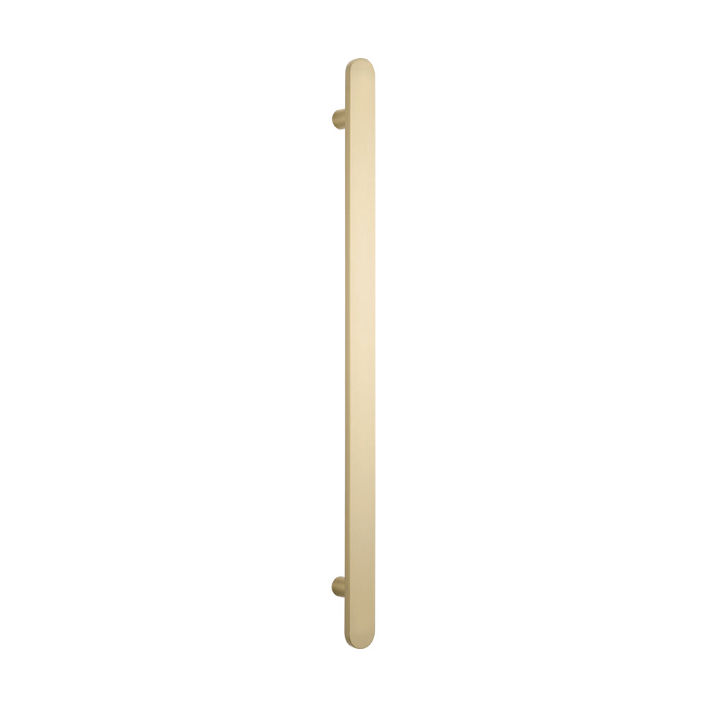 Radiant Non Heated Vertical Flat Bar Towel Rail 50 X 930mm - Light Gold