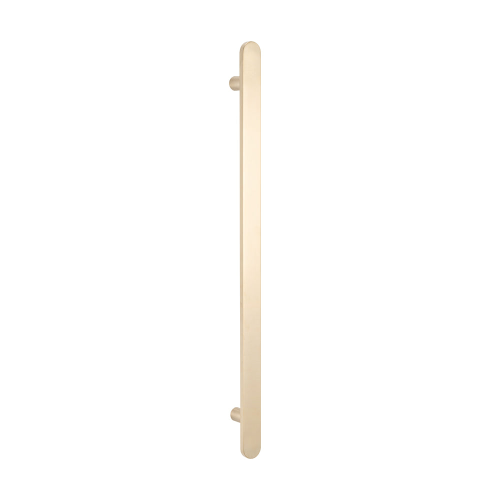 Radiant Non Heated Vertical Flat Bar Towel Rail 50 X 930mm - Light Gold