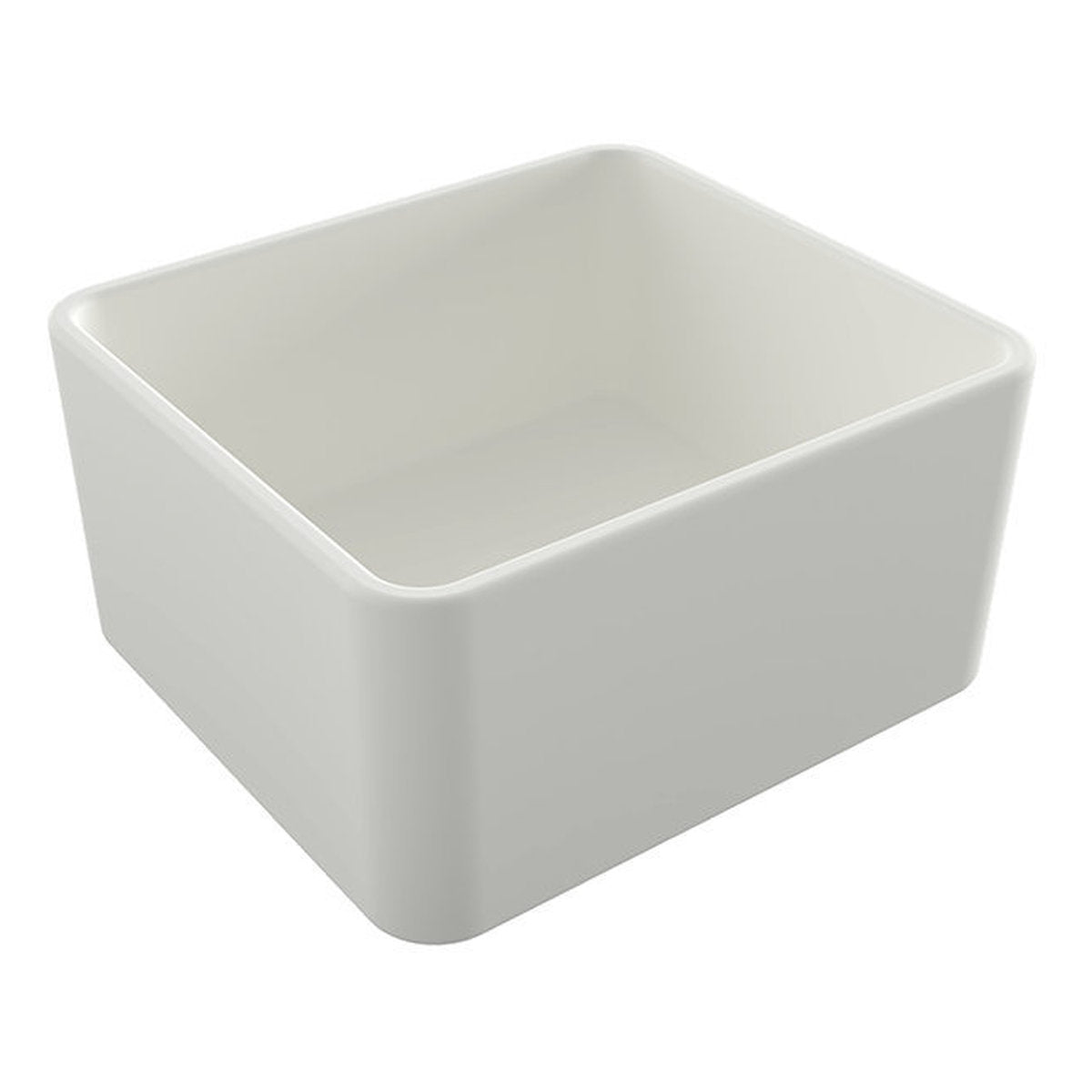 Novi 51x46 Fireclay Matte White Sink