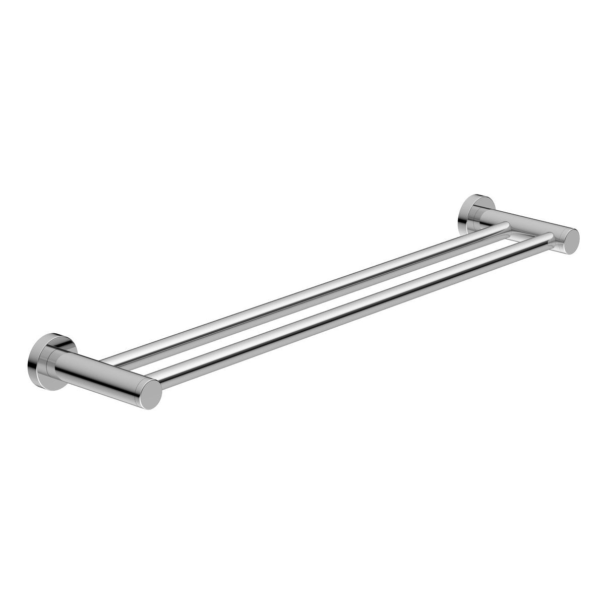 Nero Dolce II Double Towel Rail 600mm Chrome