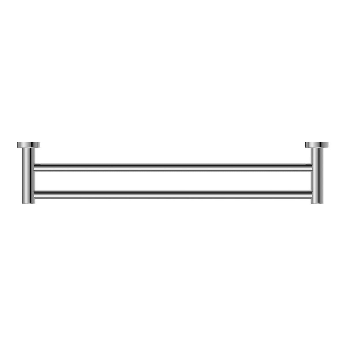 Nero Dolce II Double Towel Rail 600mm Chrome