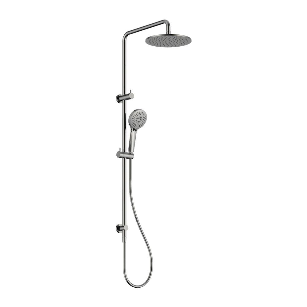 Round Twin Shower Chrome