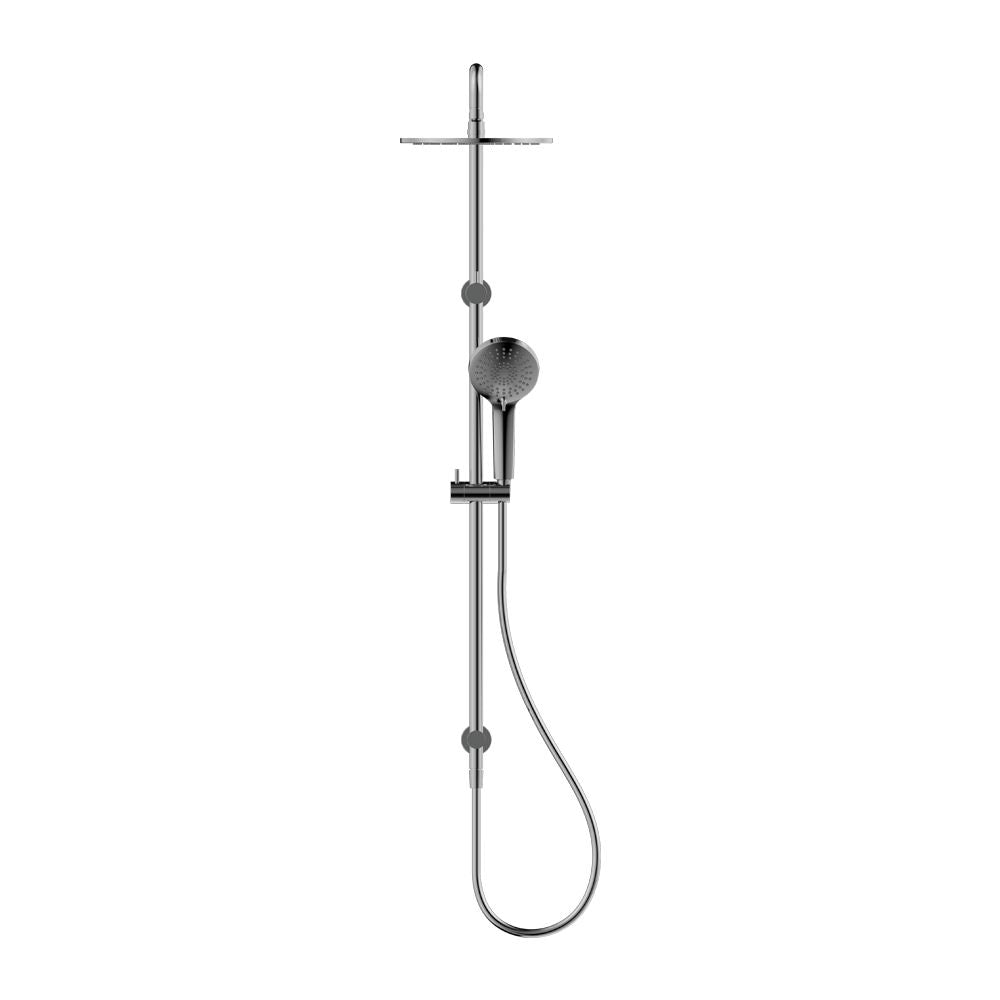 Round Twin Shower Chrome