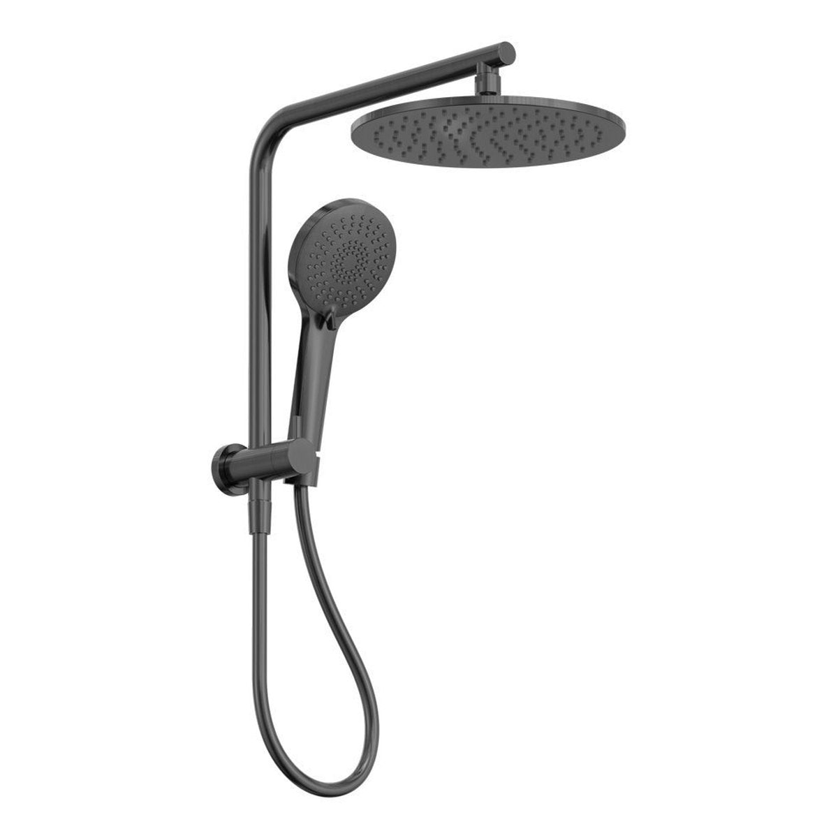 Nero Mecca 2 In 1 Twin Shower Gun Metal